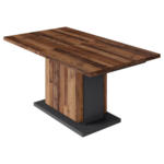 POCO Einrichtungsmarkt Böblingen Tisch BRITTA Eiche Old Wood Nachbildung anthrazit B/H/T: ca. 160x75x90 cm