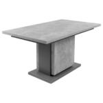 POCO Einrichtungsmarkt Schwedt Tisch BRITTA Beton Optik anthrazit B/H/T: ca. 140x75x80 cm