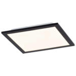 POCO Just Light Deckenleuchte Flat 14740-18 schwarz Opal Aluminium B/H/L: ca. 29,5x5,8x29,5 cm