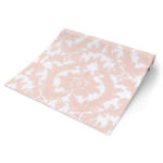 POCO Einrichtungsmarkt Biberach Vliestapete Ornament rosa weiß B/L: ca. 53x1005 cm