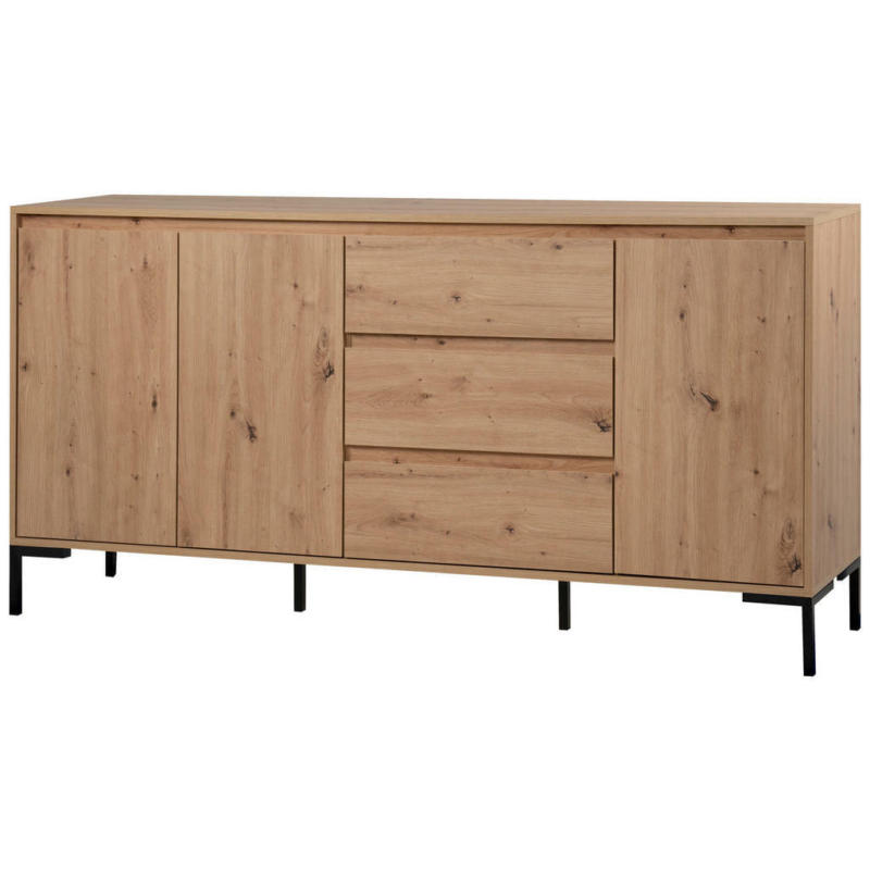 Sideboard Korsika Eiche Artisan Nachbildung B/H/T: ca. 170x87x40 cm