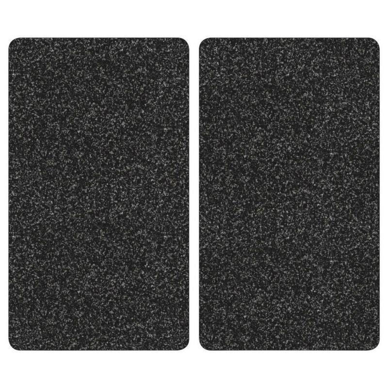 Kesper Herdabdeckplatte Granit schwarz Glas B/H/L: ca. 30x8x52 cm