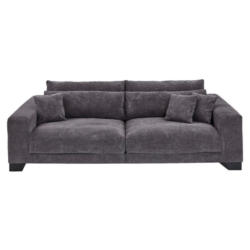 Big Sofa dunkelgrau B/T: ca. 286x141 cm