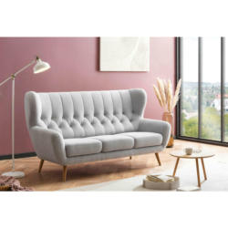 Sofa Falun hellgrau B/H/T: ca. 187x101x95 cm