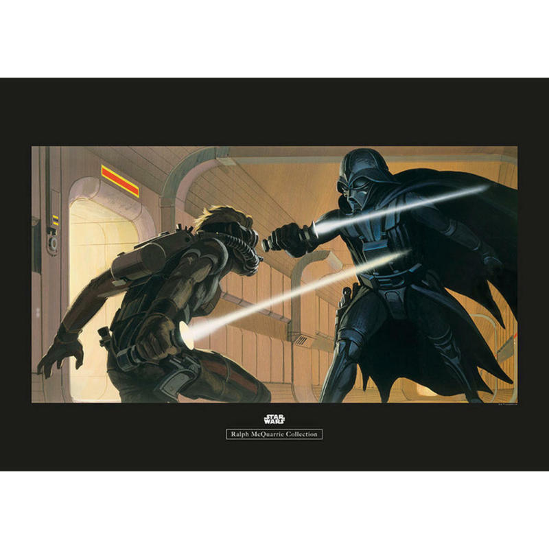Komar Wandbild Star Wars Classic RMQ Vader Luke Ha Star Wars B/L: ca. 70x50 cm
