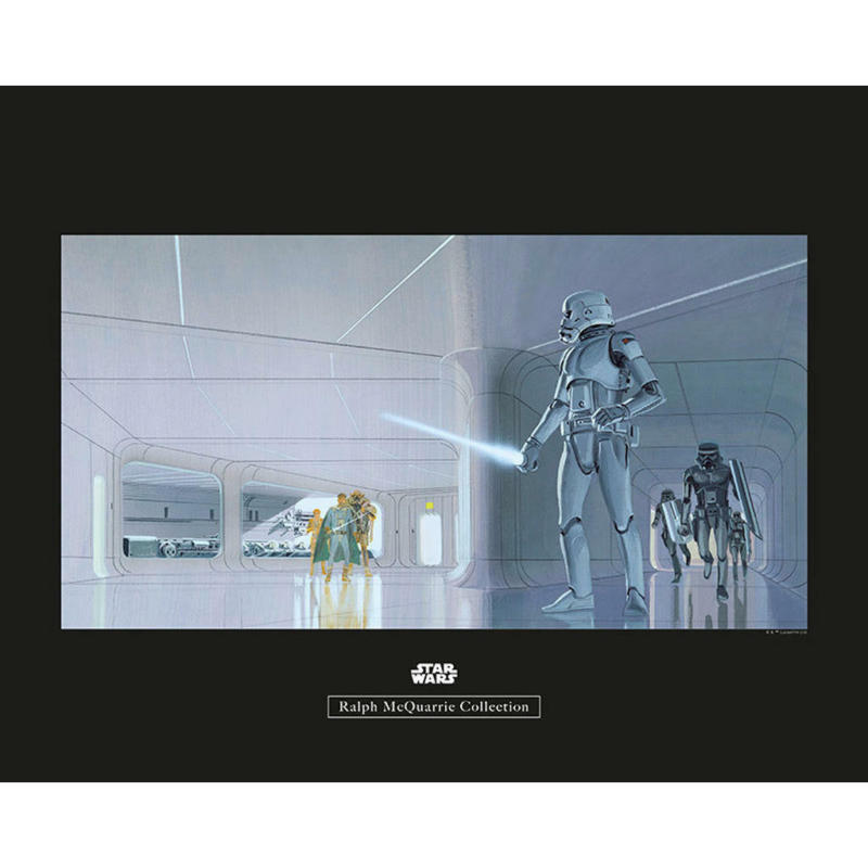 Komar Wandbild Star Wars Classic RMQ Stormtrooper Star Wars B/L: ca. 50x40 cm