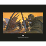 POCO Komar Wandbild Star Wars Classic RMQ Tusken Star Wars B/L: ca. 50x40 cm