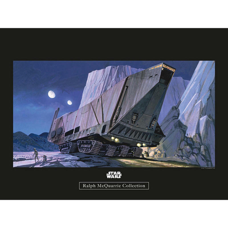 Komar Wandbild Star Wars Classic RMQ Sandcrawler Star Wars B/L: ca. 40x30 cm