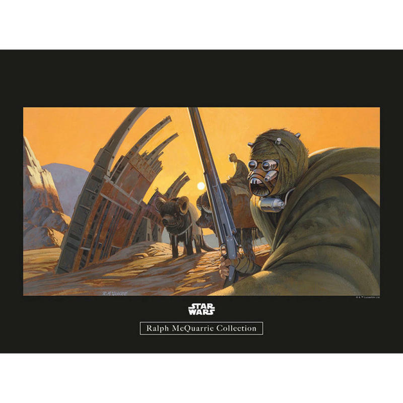Komar Wandbild Star Wars Classic RMQ Tusken Star Wars B/L: ca. 40x30 cm