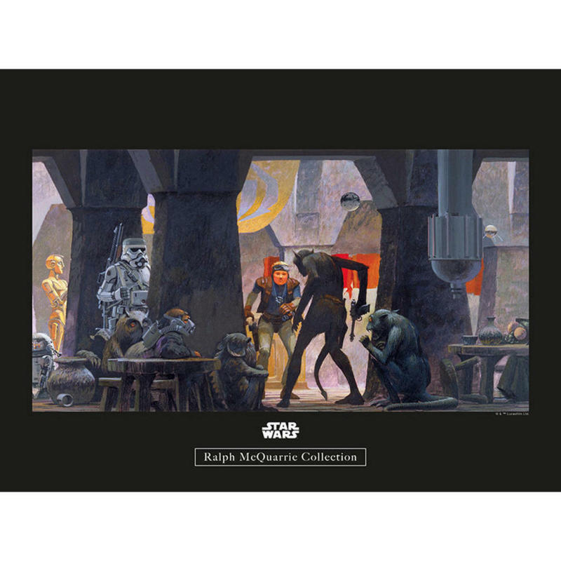 Komar Wandbild Star Wars Classic RMQ Mos Eisley St Star Wars B/L: ca. 40x30 cm