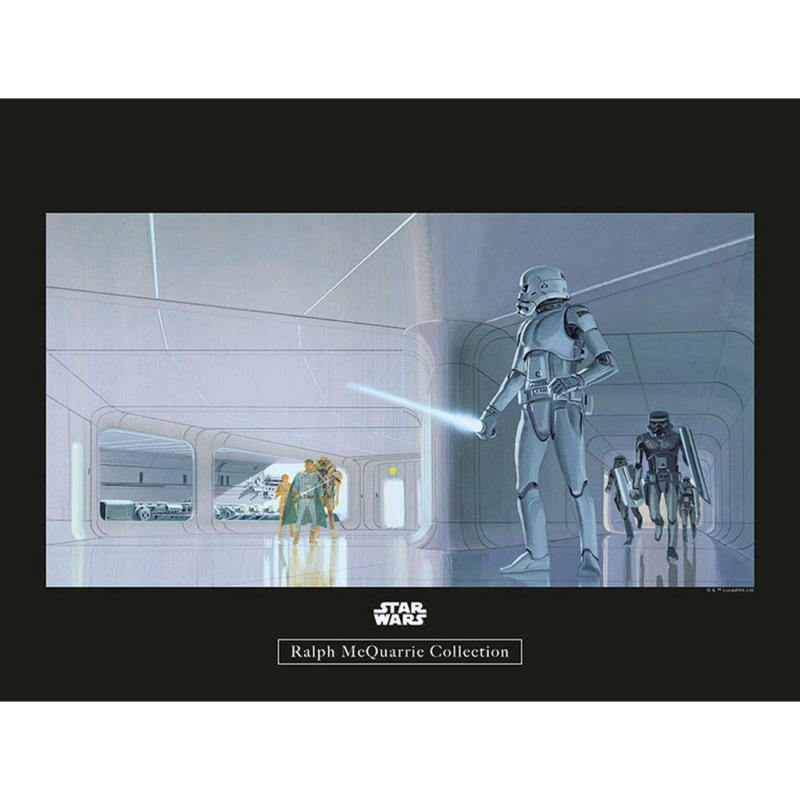 Komar Wandbild Star Wars Classic RMQ Stormtrooper Star Wars B/L: ca. 40x30 cm