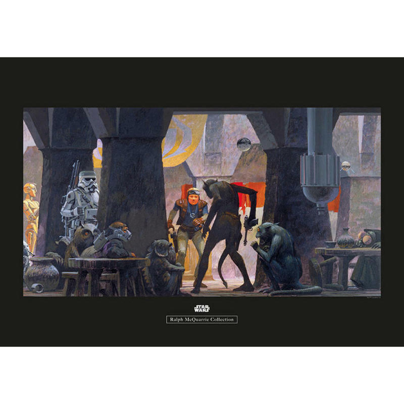 Komar Wandbild Star Wars Classic RMQ Mos Eisley St Star Wars B/L: ca. 70x50 cm