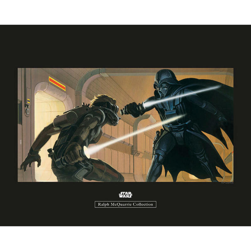 Komar Wandbild Star Wars Classic RMQ Vader Luke Ha Star Wars B/L: ca. 40x30 cm