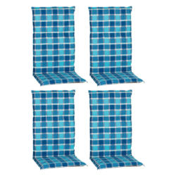 Beo Saumauflage für Hochlehner Bhamo blau Polyester-Mischgewebe B/H/L: ca. 50x6x118 cm 4er Set