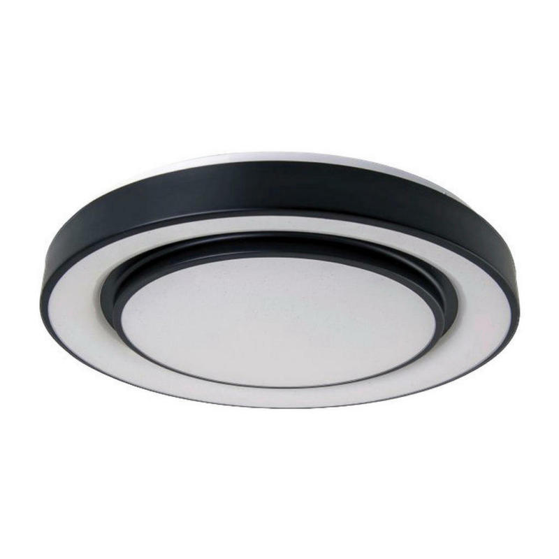 Näve Leuchten LED Deckenleuchte NV1378622 schwarz Eisen Kunststoff H/D: ca. 7x38 cm null 1 Brennstellen