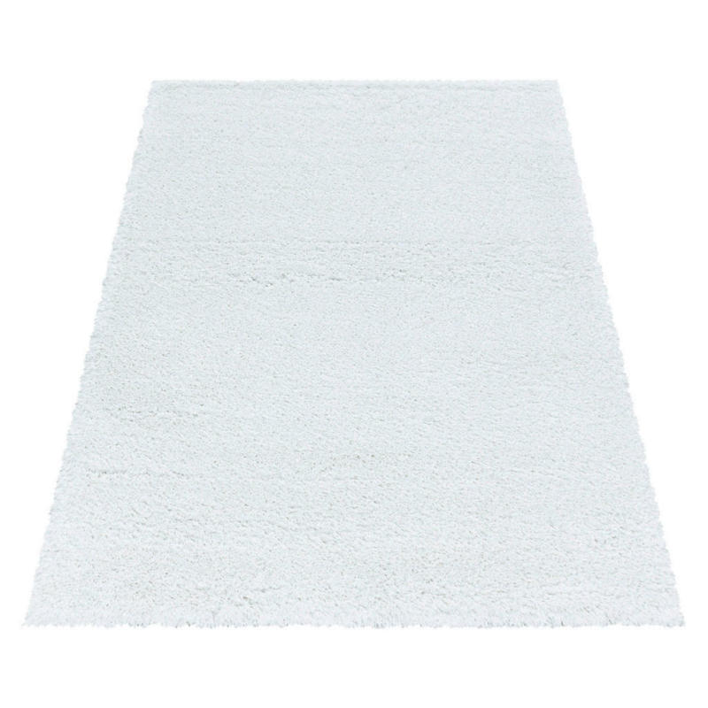 Ayyildiz Teppich FLUFFY weiß B/L: ca. 120x170 cm