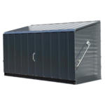 POCO Einrichtungsmarkt Neumünster Trimetals Aufbewahrungsbox Storeguard anthrazit Aluminium B/H/T: ca. 194x112x88 cm