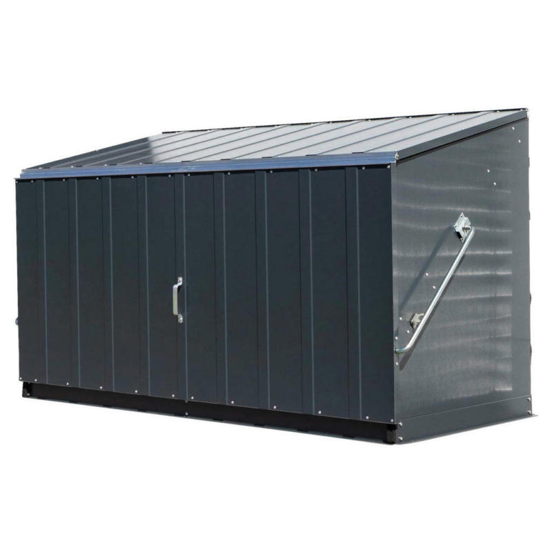 Trimetals Aufbewahrungsbox Storeguard anthrazit Aluminium B/H/T: ca. 194x112x88 cm