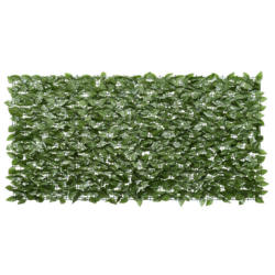 Garden Deluxe Dekozaun Lorbeerblatt grün B/H/L: ca. 100x0,3x200 cm