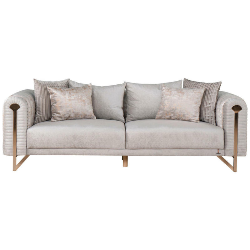 Sofa Eliza Microfaser B/H/T: ca. 237x71x105 cm