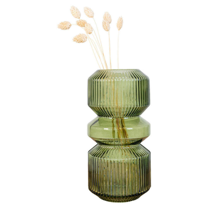 Housenordic Vase grün Glas D: ca. 12 cm