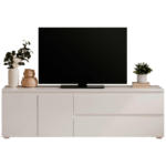POCO Einrichtungsmarkt Biberach TV-Lowboard Capetown weiß glänzend B/H/T: ca. 180x55x40 cm