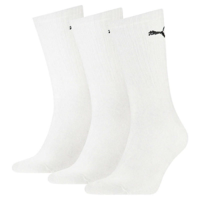 Damen & Herren-Socken Puma weiß 3 Packstücke Größe 43-46