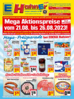 Hahners Verbauchermarkt Edeka Hahner: Wochenangebote - bis 26.08.2023