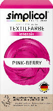 dm drogerie markt Simplicol Flüssige Textilfarbe Pink-Berry