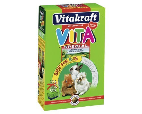 Nagerfutter, Vitakraft Vita Special Zwergkaninchen Best for Kids