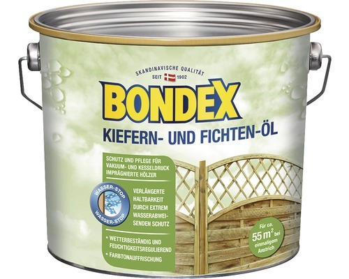 Holzöl Bondex Kiefern- und Fichten-Öl 2,5 l