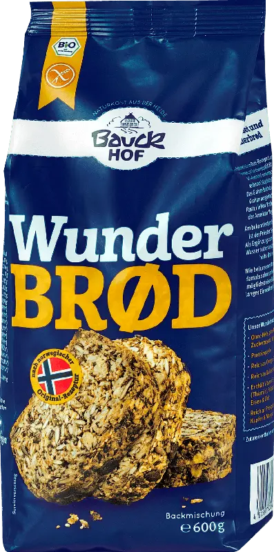 NV Backmischung Bio Wunderbrød glutenfrei