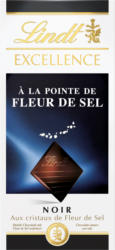 Tablette de chocolat Noir Fleur de Sel Excellence Lindt, 100 g