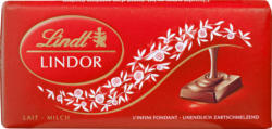Tavolette di cioccolato Lindor Lindt, al latte, 100 g