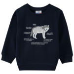 Ernsting's family Kinder Sweatshirt mit Wolf-Motiv (Nur online) - bis 12.05.2024