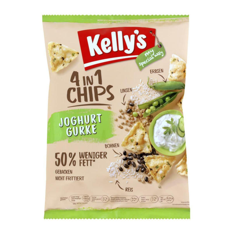 Kelly's Chips 4in1 Joghurt Gurke