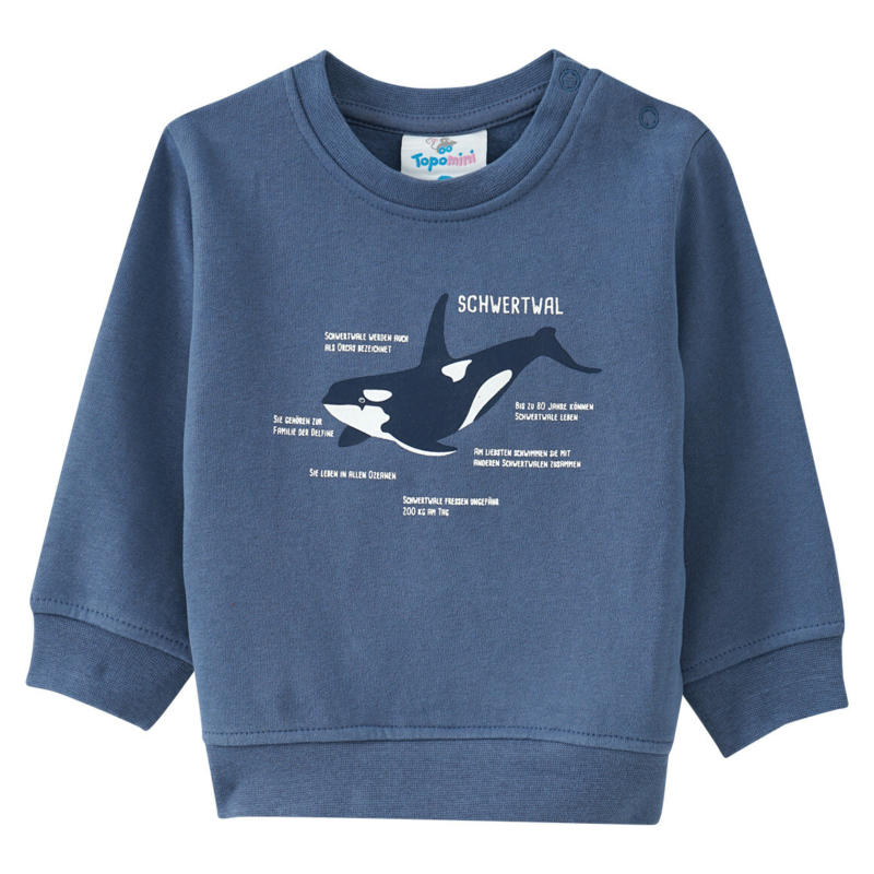 Baby Sweatshirt mit Schwertwal-Motiv (Nur online)