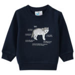 Ernsting's family Baby Sweatshirt mit Wolf-Motiv (Nur online) - bis 21.04.2024