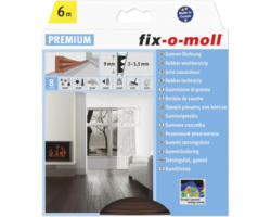 E-Profildichtung fix-o-moll selbstklebend braun 6 m 4 x 9 mm