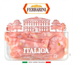 Mortadella Italica Ferrarini, geschnitten, Italien, 100 g