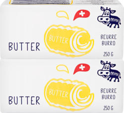 Prima Schweizer Butter, 2 x 250 g