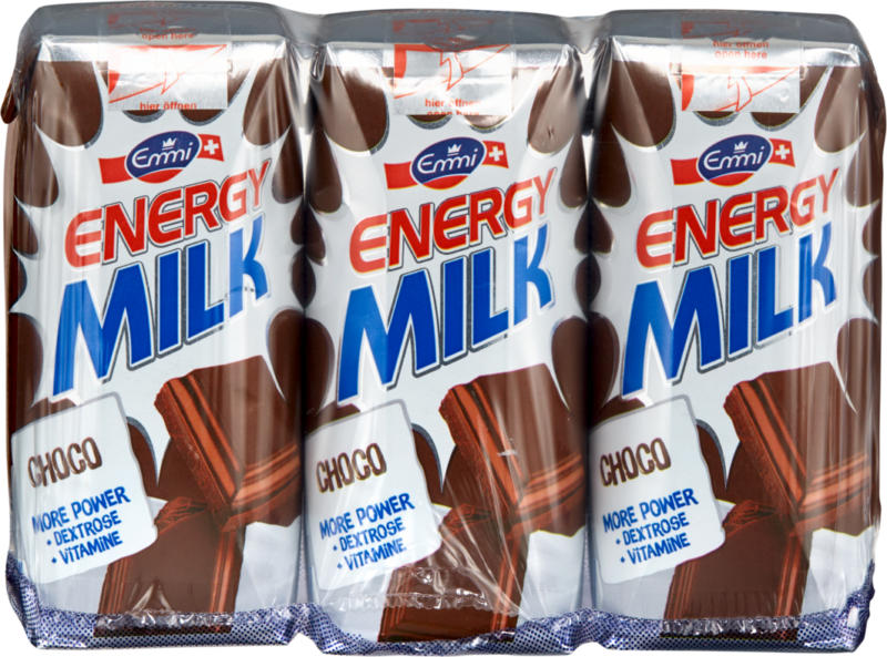 Emmi Energy Milk Schokolade, 3 x 330 ml