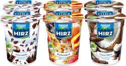 Yogurt Hirz, assortiti: Stracciatella, Birchermuesli, Cocco-Cioccolato, 6 x 180 g