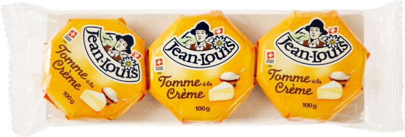 Tomme à la Crème Jean-Louis, 3 x 100 g