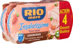 Insalatissime Couscous et Thon Rio Mare, 4 x 160 g