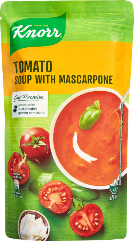 Knorr Tomato Soup , mit Mascarpone, 589 g