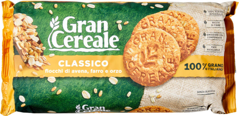 Mulino Bianco Gran Cereale Classico, 2 x 250 g