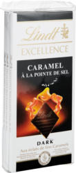 Lindt Excellence Tafelschokolade Dunkel, Caramel à la Pointe de Sel, 3 x 100 g