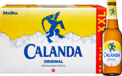 Bière lager Original Calanda, 24 x 33 cl