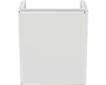 Hornbach Waschbeckenunterschrank Ideal Standard Adapto 26x49x43 cm ohnen Waschbecken weiß glänzend